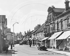 Peach Street, Wokingham in Berkshire c1940s