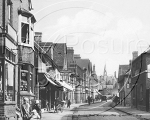 Denmark Street, Wokingham in Berkshire c1930s