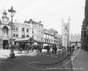 Picture of Berks - Reading, Market Place c1900s - N1016