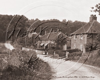 Picture of Berks - Finchampstead,  Dell Road, The Barracks 1910s - N1084