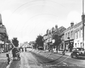 Broad Street, Wokingham in Berkshire c1940s