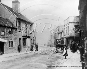 Peach Street, Wokingham in Berkshire c1890s