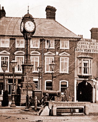 The Jubilee Clock, Newbury in Berkshire c1910s