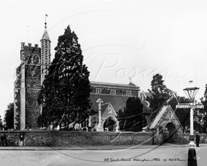 All Saints Church, London Road Wokingham in Berkshire c1930s