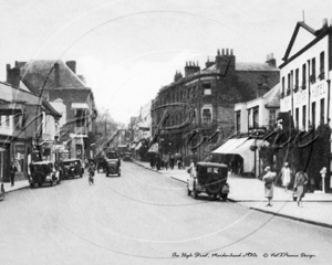 The High Street & The Bear, Maidenhead in Berkshire c1930s
