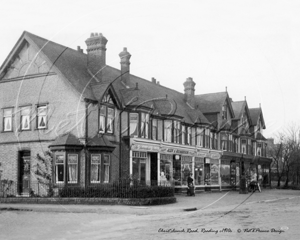 Christchurch Road, Reading in Berkshire c1910s