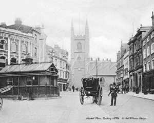 Picture of Berks - Reading, Market Place c1900s - N1543