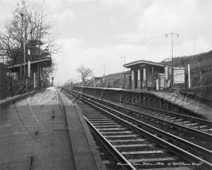 Train Station, Winnersh, Wokingham in Berkshire c1960s
