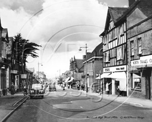 Picture of Berks - Bracknell, High Street c1950s - N604
