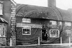 The Anchor Inn and Publican George Leglee, The Terrace, Wokingham in Berkshire c1900s