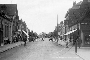 Broad Street, Wokingham in Berkshire c1920s