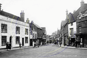 Denmark Street, Wokingham in Berkshire c1920s