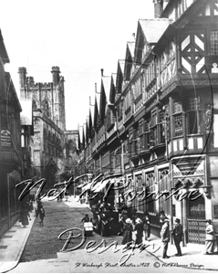 Picture of Cheshire - Chester, St Werburgh Street c1920s - N884