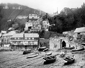 Picture of Devon - Clovelly, from the Quay c1900s - N1618
