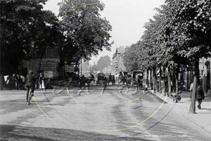London Road, Tunbridge Wells in Kent c1900s