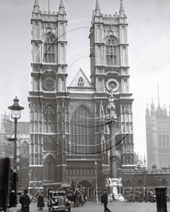 Westminster Abbey in London c1930s
