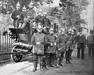 Picture of London - Firemen of London c1890s - N1061