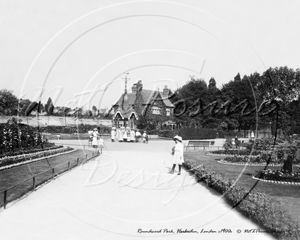 Picture of London, NW - Willesden, Harlesden Road, Roundwood Park c1900s - N1297