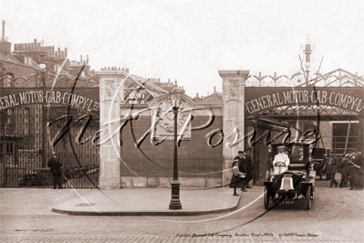 Picture of London, SW - Brixton, General Cab Company 1900s - N2130