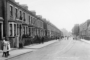 Greenside Road, Shepherds Bush in West London c1930s