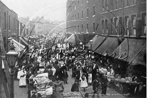 Picture of London, E - Petticoat Lane Market c1890s - N2395