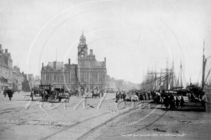 Town Hall, Great Yarmouth in Norfolk c1880s
