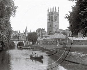 Picture of Oxon - Magdalen Bridge Oxford c1930s - N079