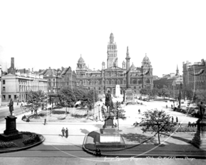 Picture of Scotland - Glasgow, George Square c1930s - N899