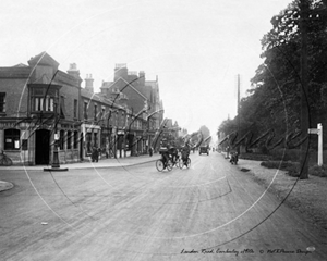 Picture of Surrey - Camberley, London Road c1910s - N1655