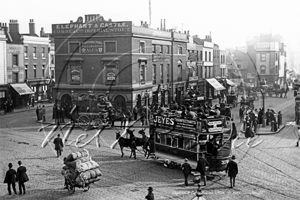 The Elephant and Castle in South East London c1900s