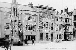 Picture of Somerset - Glastonbury, George Hotel c1890s - N2964