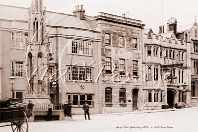 Picture of Somerset - Glastonbury, George Hotel c1890s - N2964