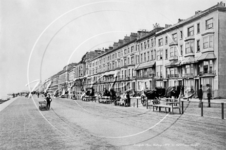 Picture of Sussex - Hastings, Eversfield Place c1878 - N3033
