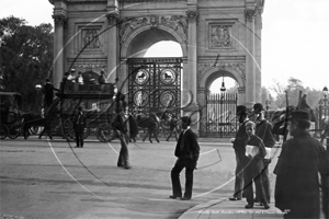 Marble Arch in London c1890s