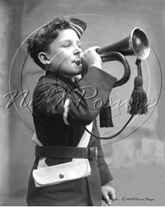 Picture of Misc - Kids, Boy Bugler c1930s - N640