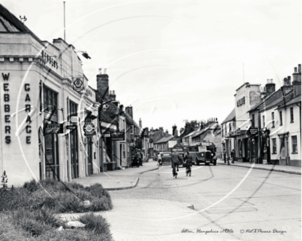 Picture of Hants - Basingstoke, Webber Garage c1930s - N059