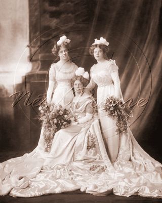 Picture of Weddings - Bride and Bridemaids c1900s - N1489