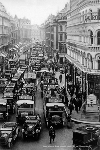 Queen Victoria Streetl in the City of London c1920s