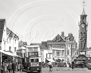 Picture of Surrey - Epsom, The Clock Tower c1930s - N083
