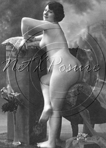 Picture of Risque - 1910s/1920s Nude Model - R010
