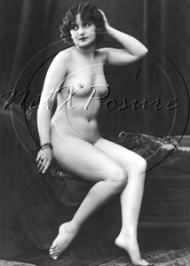 Picture of Risque - 1910s/1920s Nude Model - R009