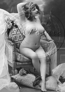 Picture of Risque - 1910s/1920s Nude Model - R008