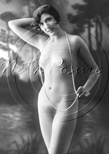 Picture of Risque - 1910s/1920s Nude Model - R004
