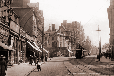 London Road, Leicester in Leicestershire c1910s