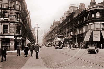 Deansgate, Manchester in Lancashire c1920s