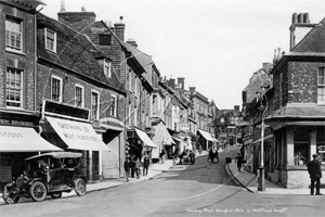 Salisbury Street, Blandford in Dorset c1920s