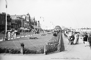 Central Promenade, Morecambe in Lancashire c1950s
