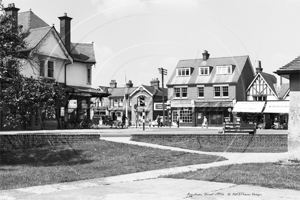 High Street, Ferndown in Dorset c1950s