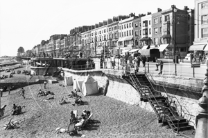 Eversfield Place from Pier, St Leonards on Sea in Sussex c1950s