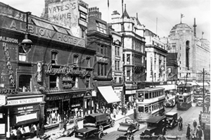 Picture of Lancs - Manchester, Market Street c1930s - N3398
